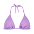 Top de bikini de triángulo Libby, Morado