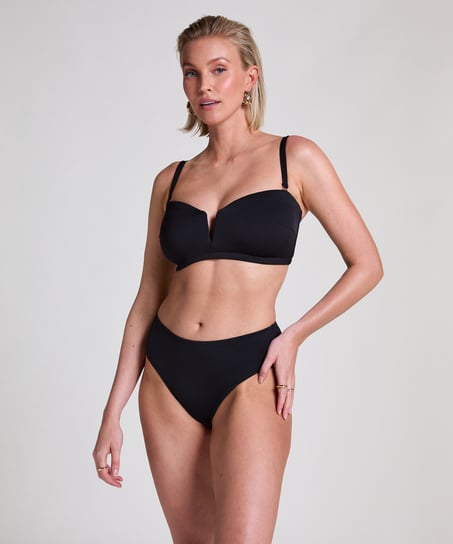Braguita de bikini de neopreno Rio, Negro