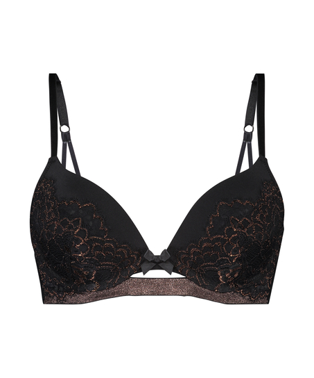 Sujetador push up preformado Bianca, Negro