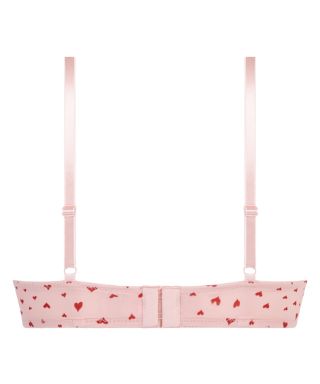 ﻿Sujetador con aros preformado Plunge, Rosa