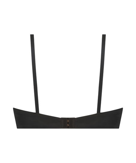 Sujetador de aros no preformado Steph, Negro