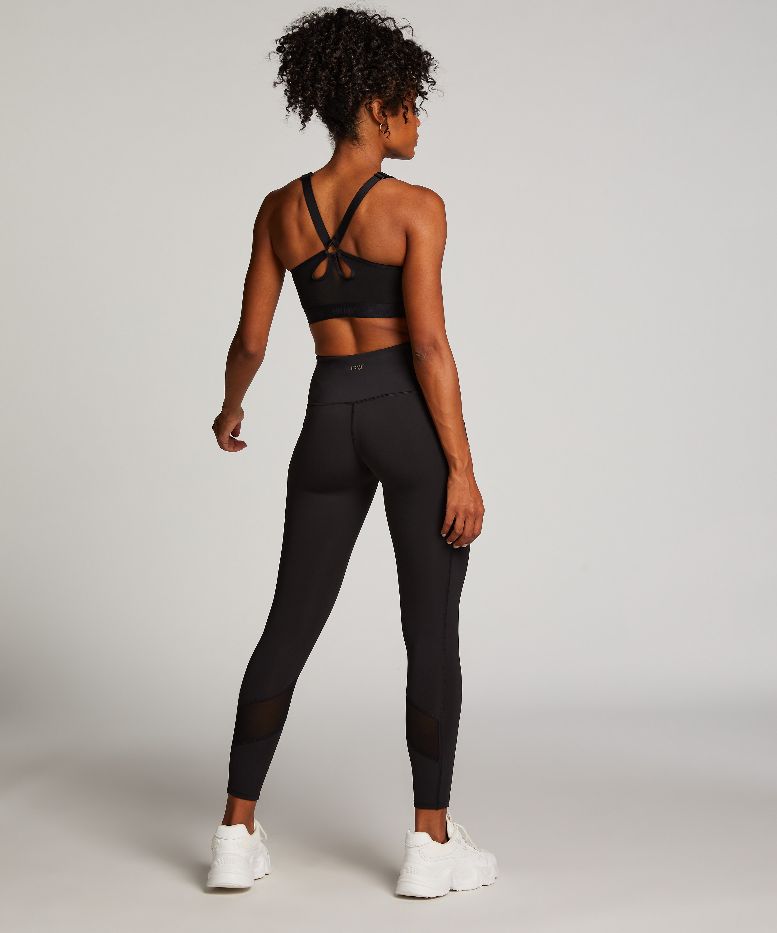 HKMX Mallas de cintura alta Oh My Squat, Azul, main