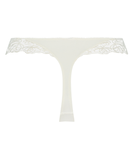 Tanga pantalón corto Diva, Blanco