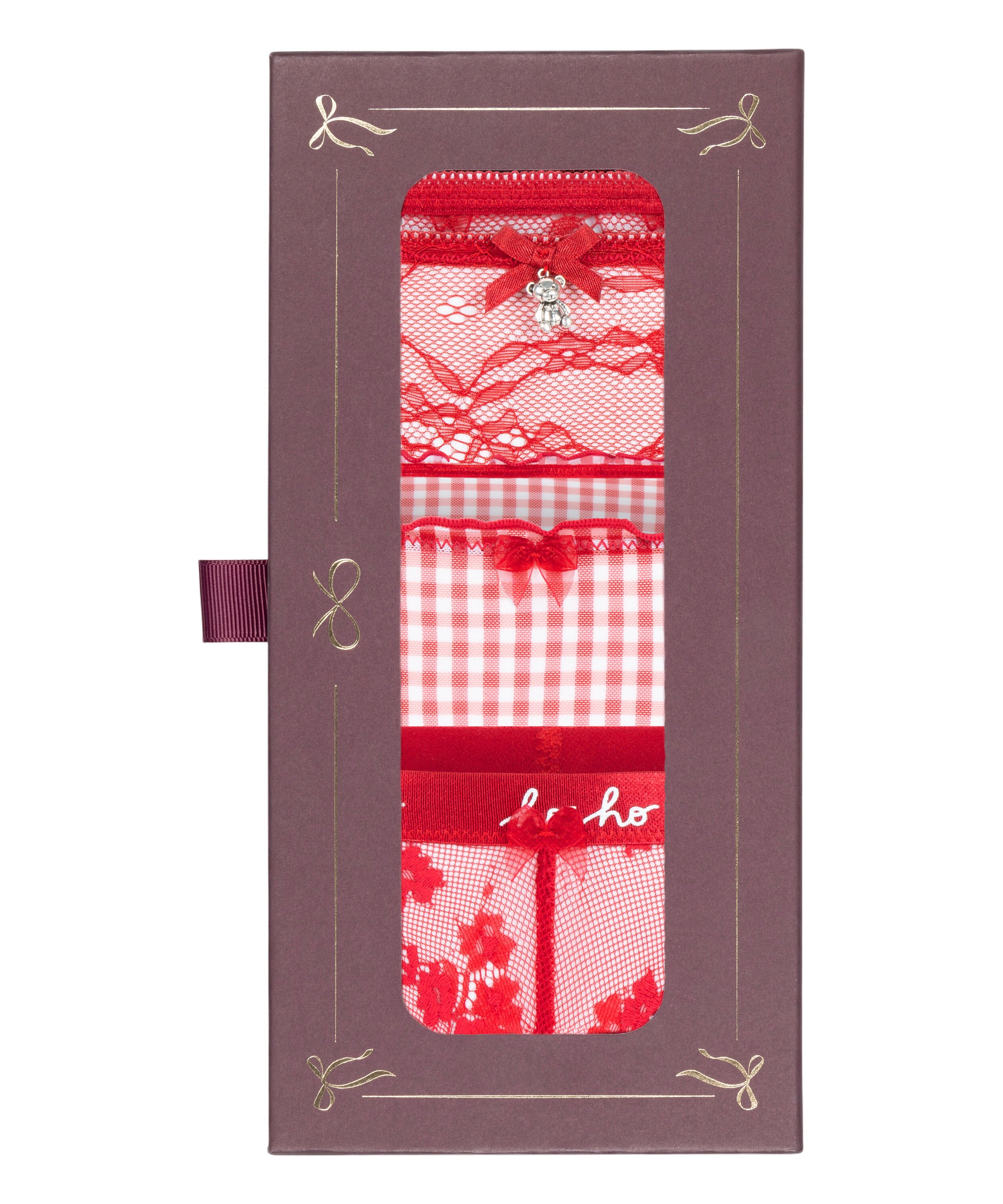 Conjunto de regalo de tanga de Navidad