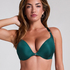 Sujetador push-up con aros y relleno Lana, Verde