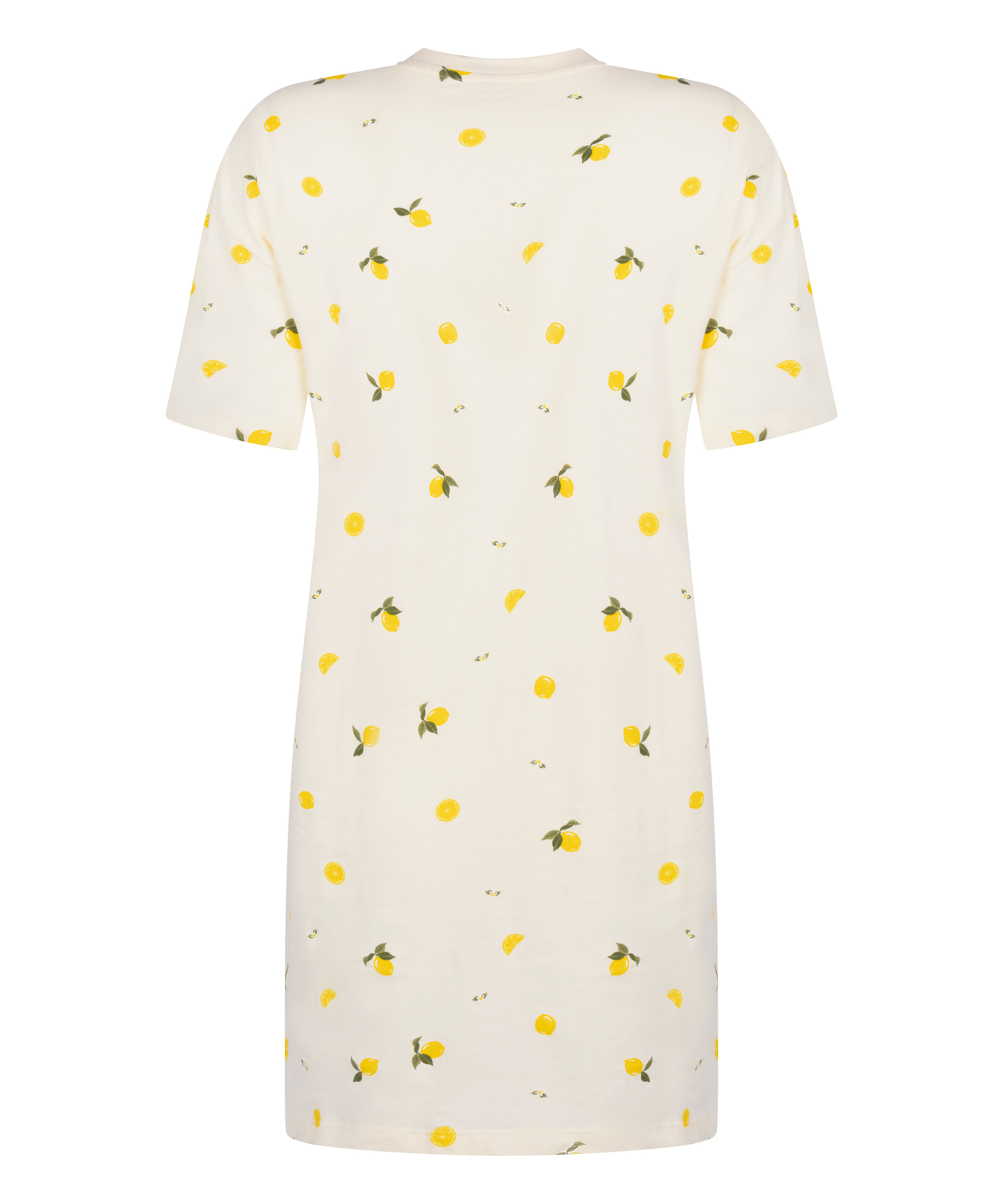 Camis&oacute;n de escote redondo, Blanco, main