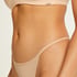 Tanga micro invisible, Beige