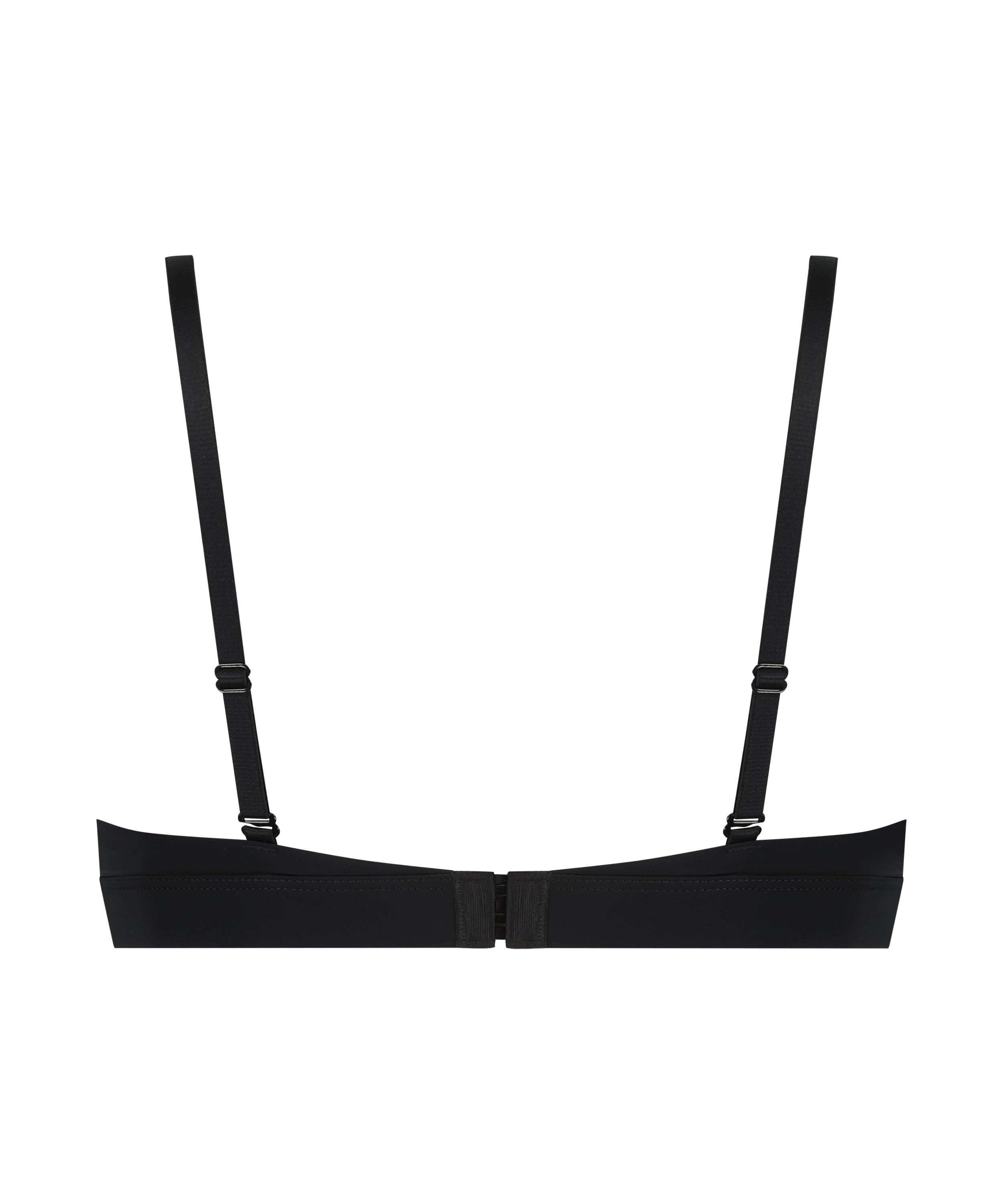 Sujetador preformado sin aros, Negro, main