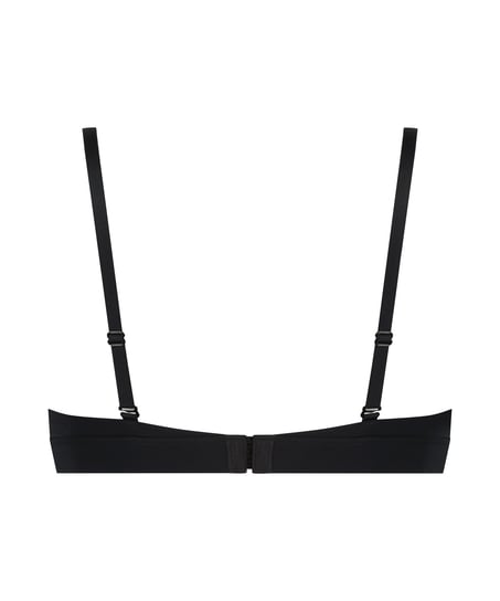 Sujetador preformado sin aros, Negro