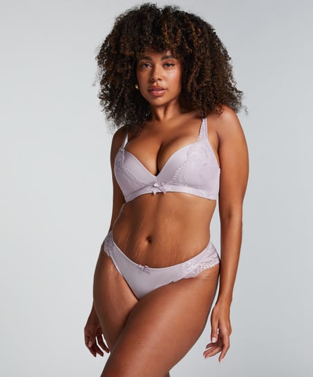 Sujetador acolchado sin aros Lycke, Morado