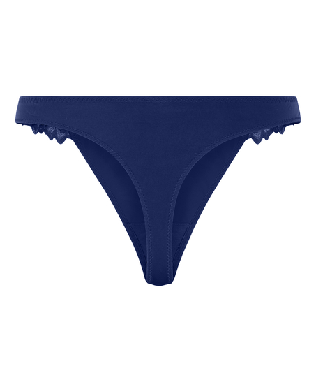 Tanga Lace & Shine, Azul