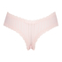 Brasileña en forma de V burn-out mesh, Rosa