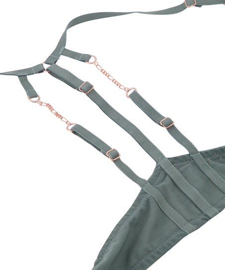 Sujetador push-up acolchado con aros Nicole, Verde