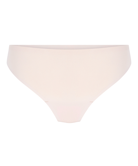 Tanga invisible b&aacute;sico, Beige