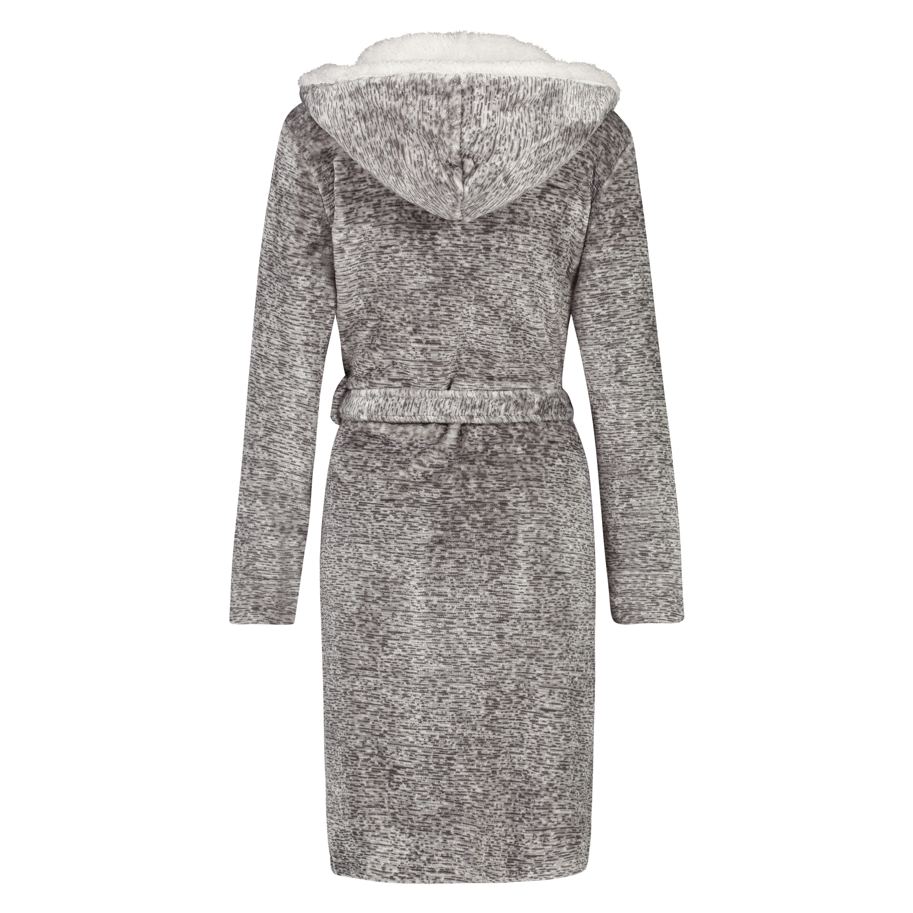 Albornoz de tejido polar, Gris, main