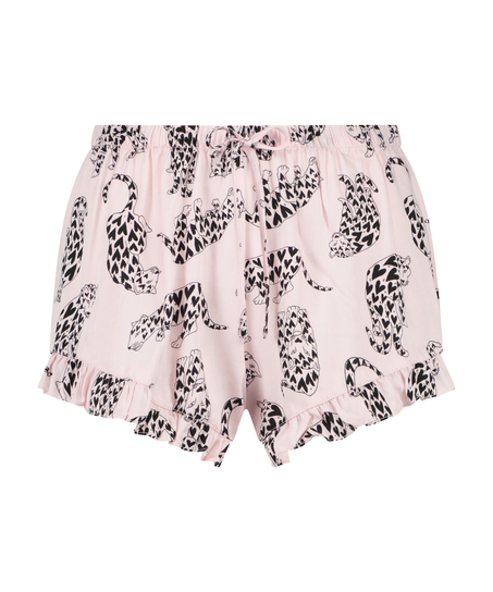 Pantal&oacute;n corto de pijama, Rosa