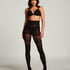Pantis Fishnet Overknee, Negro