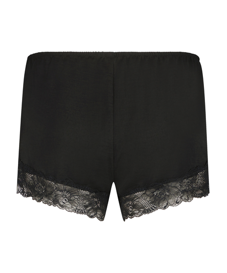 Pantalón corto Satin, Negro