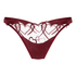 Tanga de tiro alto Olivia, Rojo