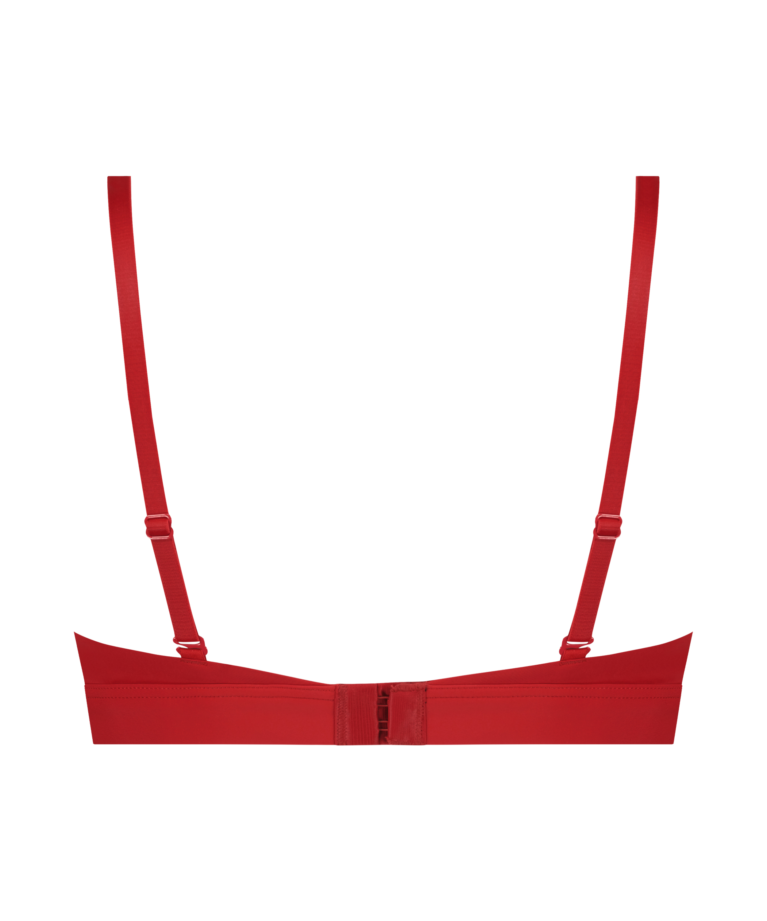 Sujetador preformado sin aros, Rojo, main
