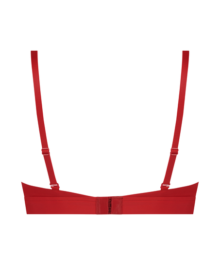 Sujetador preformado sin aros, Rojo