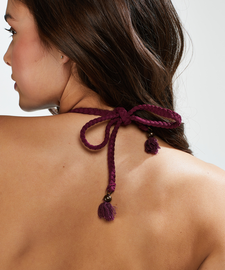 Traje de ba&ntilde;o Borneo Mesh, Morado