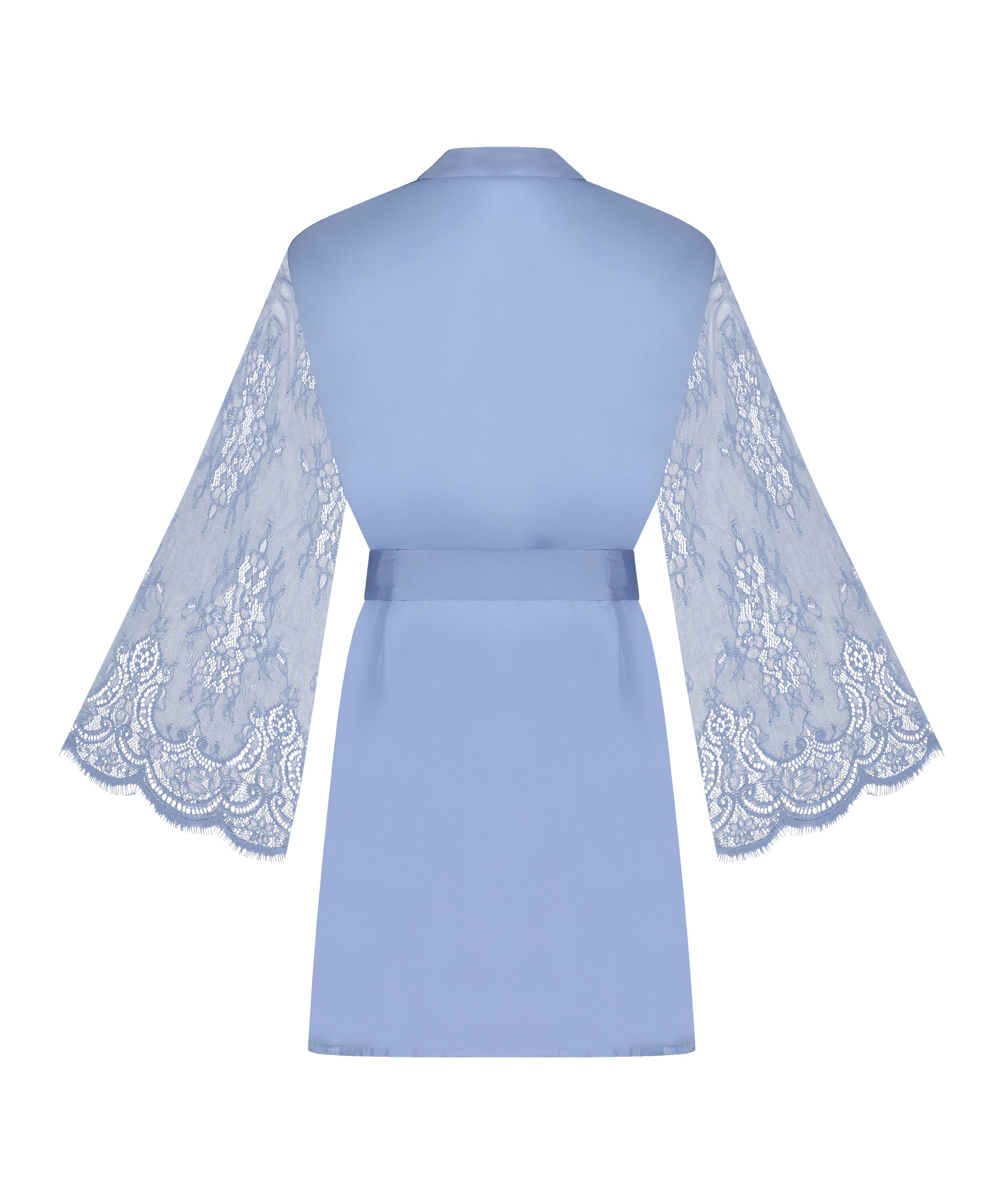 Kimono Satin, Azul, main