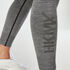 Mallas deportivas de corte alto, de punto Ombre de HKMX, Gris