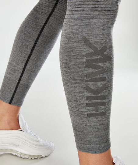 Mallas deportivas de corte alto, de punto Ombre de HKMX, Gris