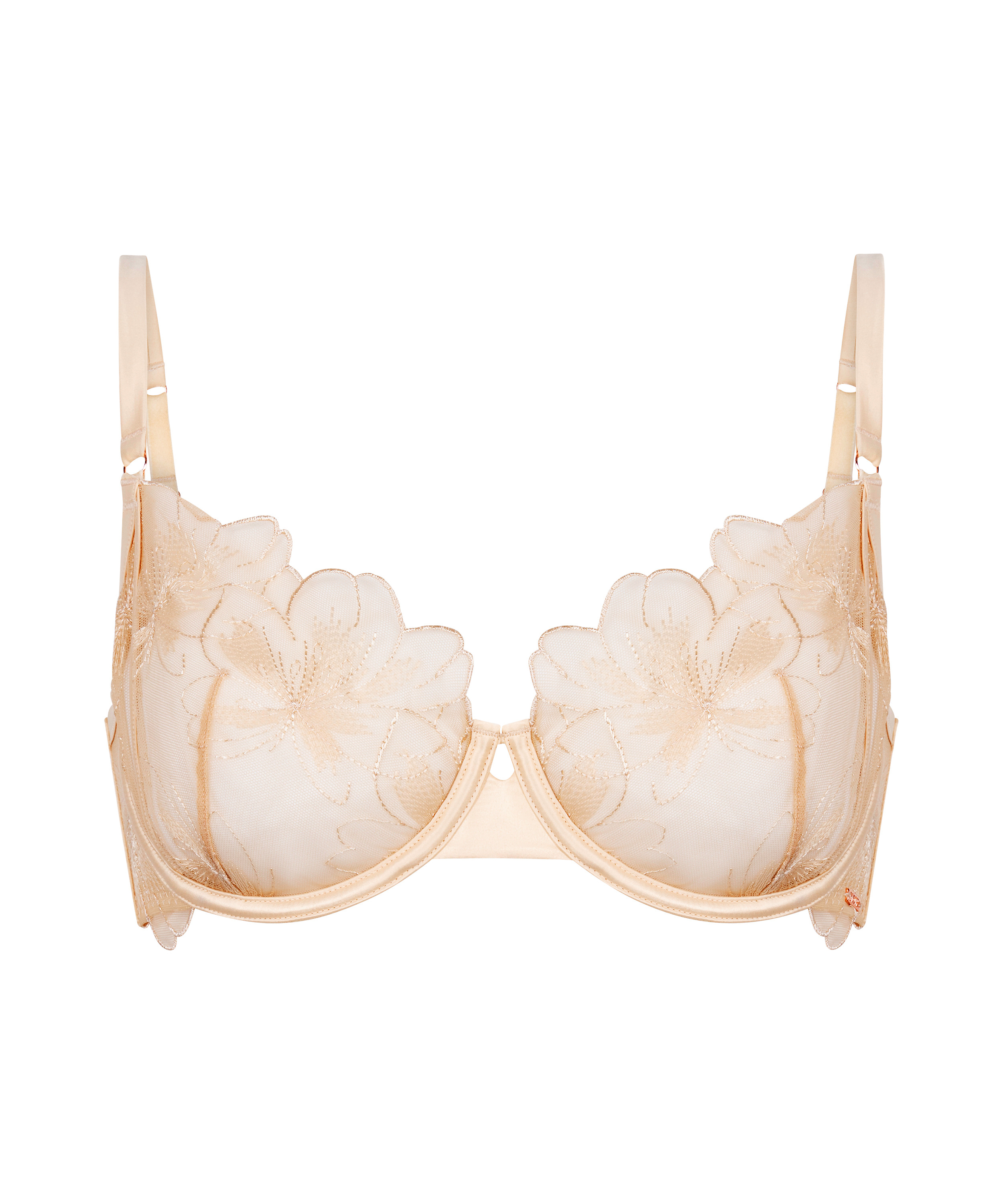 Sujetador con aros no preformado Emilia, Amarillo, main