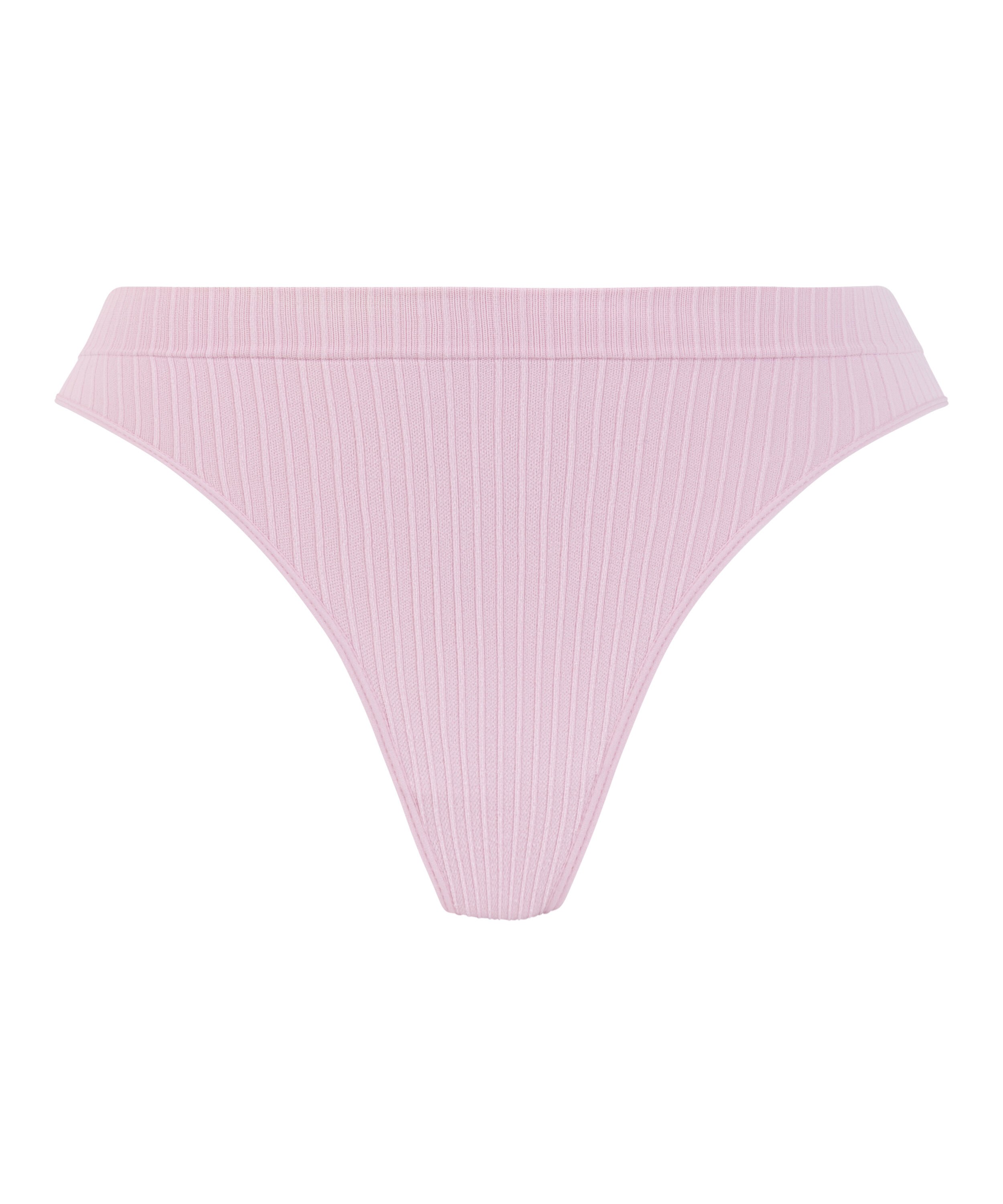 Tanga de tiro alto Dianne, Rosa