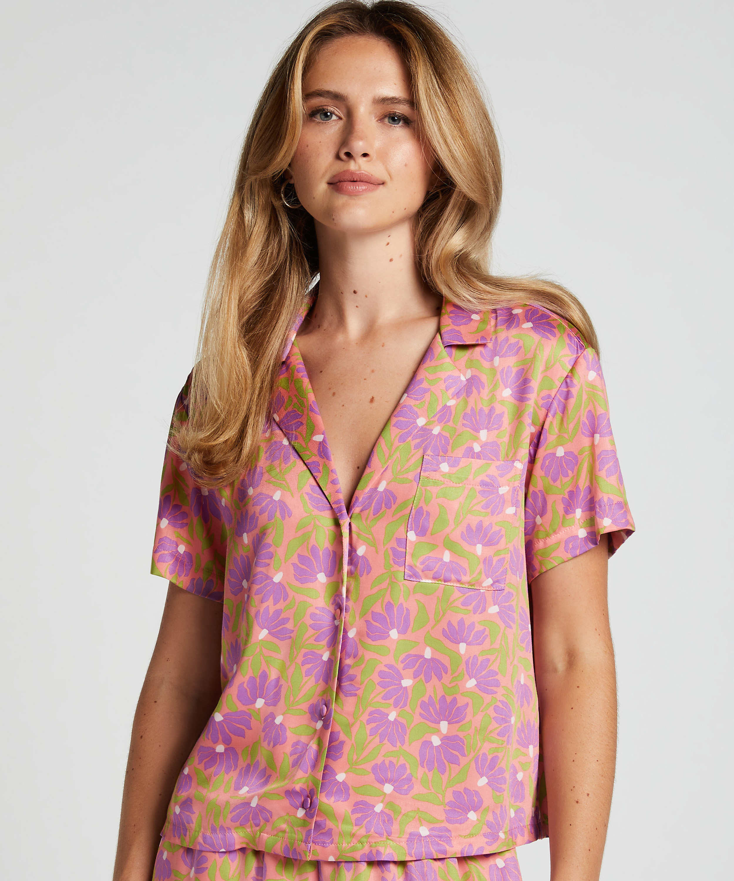 Top de pijama Springbreakers, Rosa, main