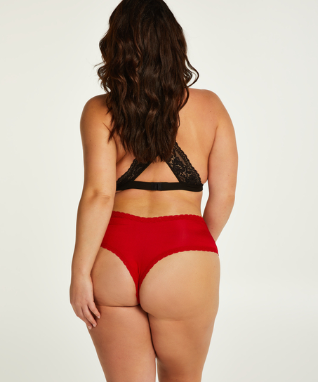 Brasileña en forma de V Vixon Curvy, Rojo