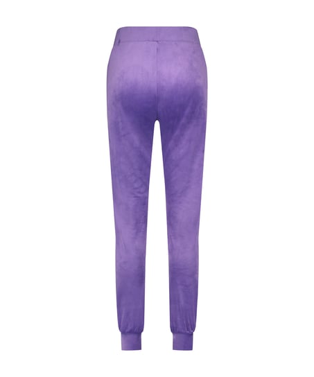 Pantalones de deporte Velours, Morado