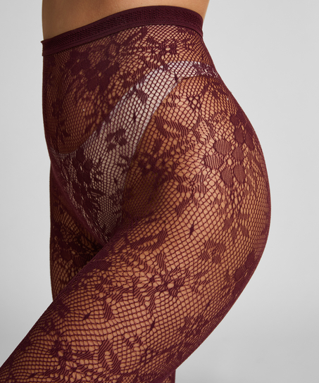 Pantys Allover Lace, Morado