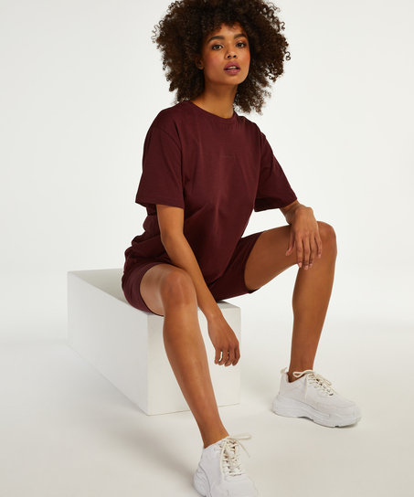 Conjunto de pijama corto Biker, Rojo