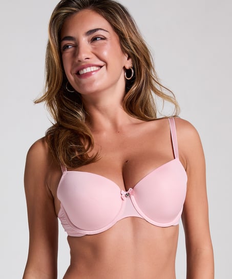 Sujetador de aros preformado Demi, Rosa