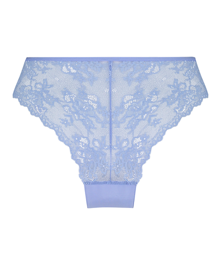 Brasileña Invisible Lace Back, Azul