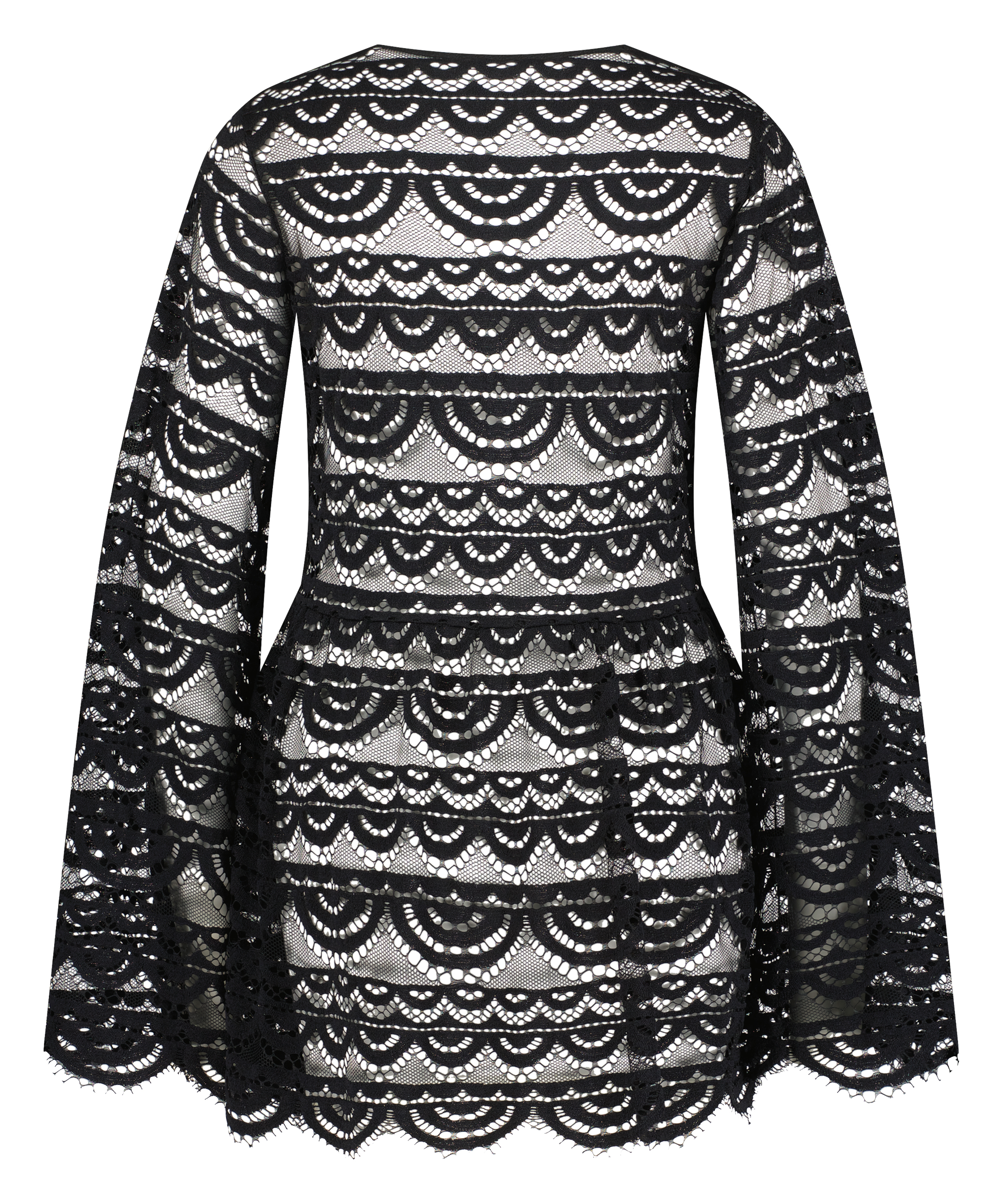 Vestido de playa, Negro, main