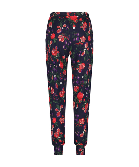 Pantal&oacute;n de pijama Jersey, Azul