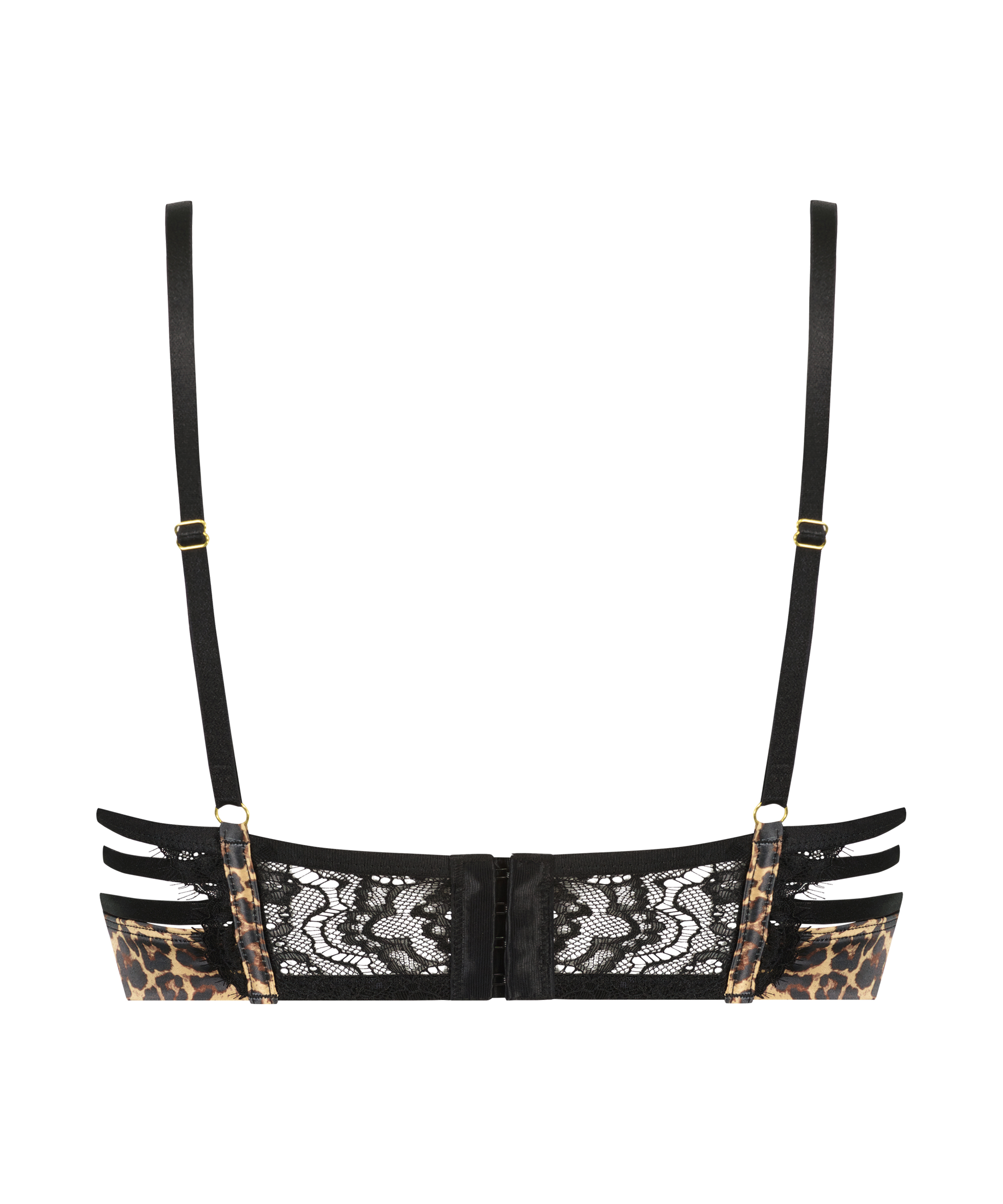 Sujetador longline de aros no preformado Mitzy, Negro, main