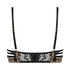 Sujetador longline de aros no preformado Mitzy, Negro