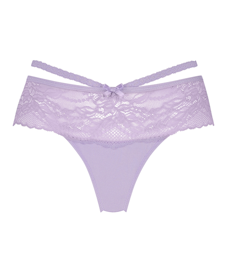 Tanga bóxer Francesca, Morado