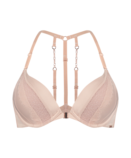 Sujetador push-up acolchado con aros Nicole, Rosa