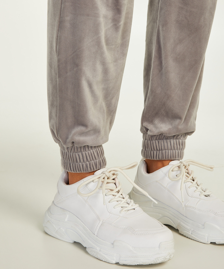 Pantalones de deporte Velours, Gris