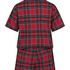 Conjunto de pijama Twill, Rojo