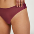 Tanga invisible rayas de malla, Rojo