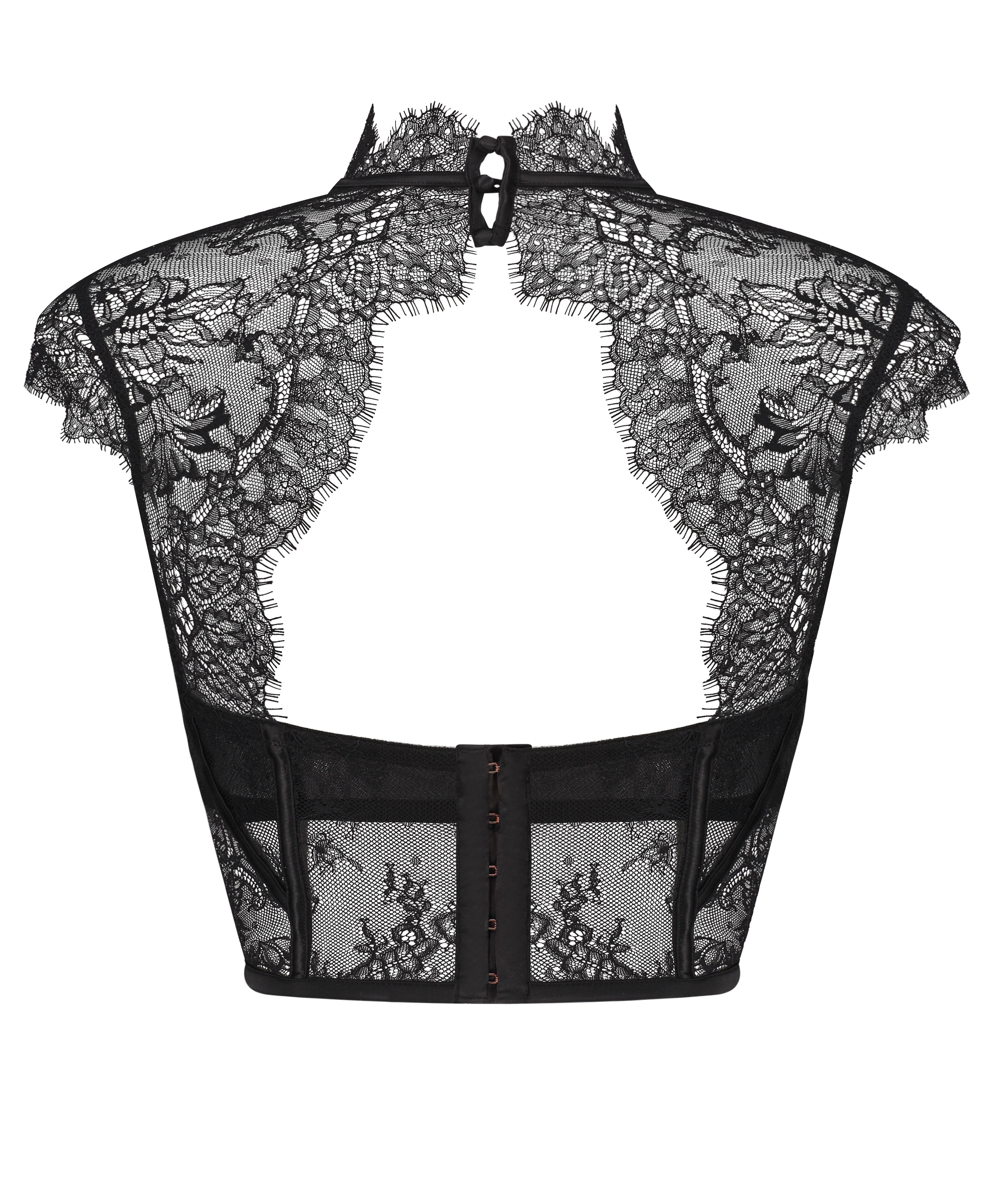 Top Lace Camille, Negro, main