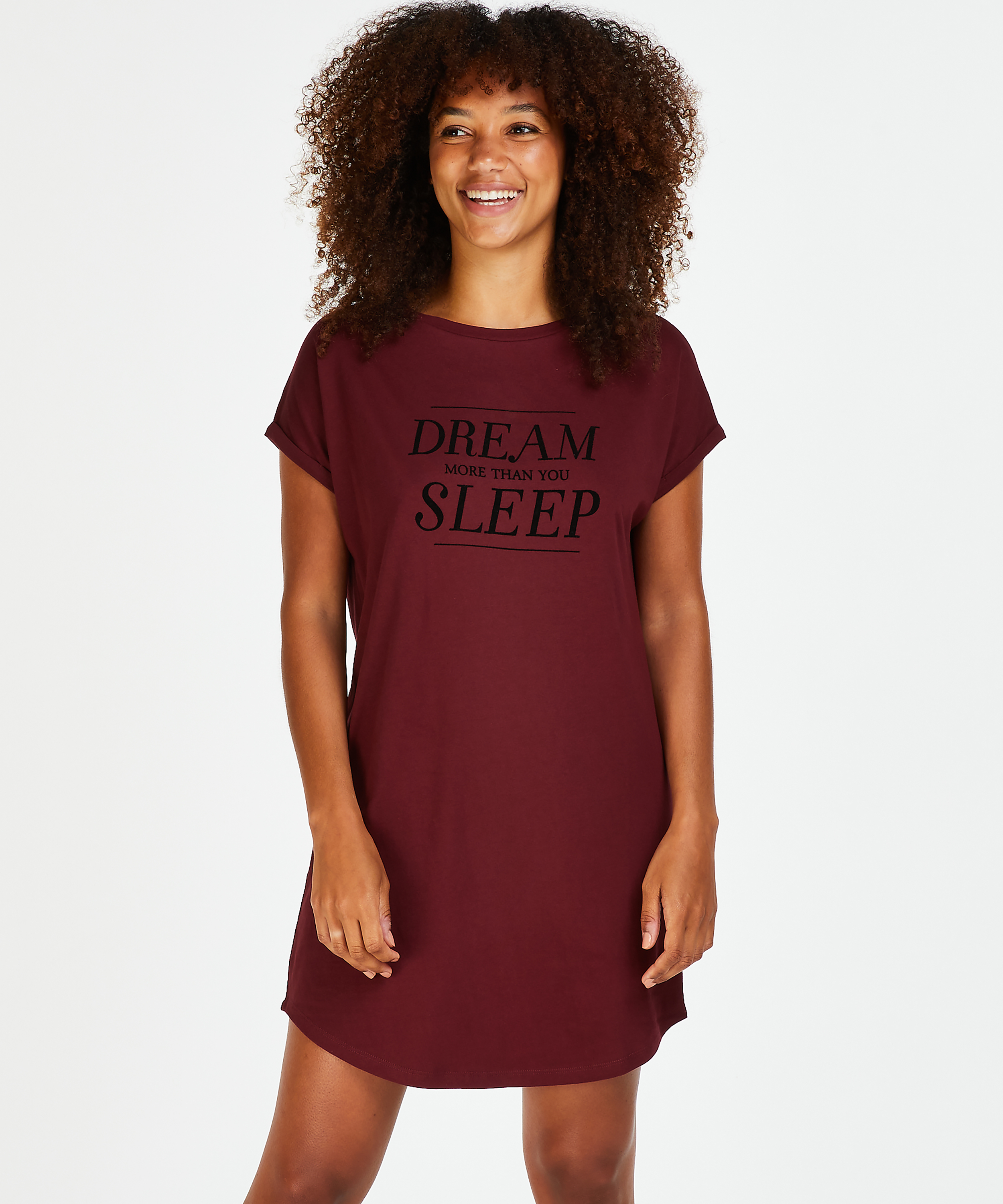 Camis&oacute;n de escote redondo, Rojo, main