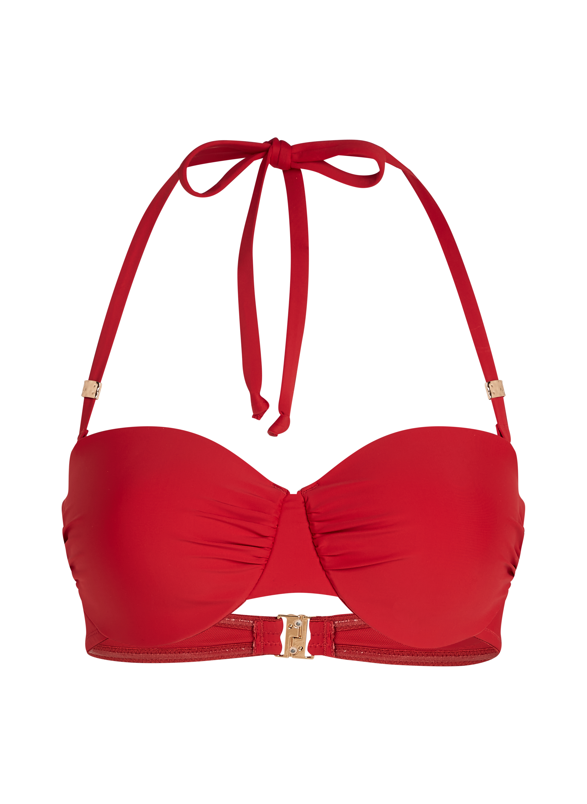Top de bikini Luna, Rojo, main
